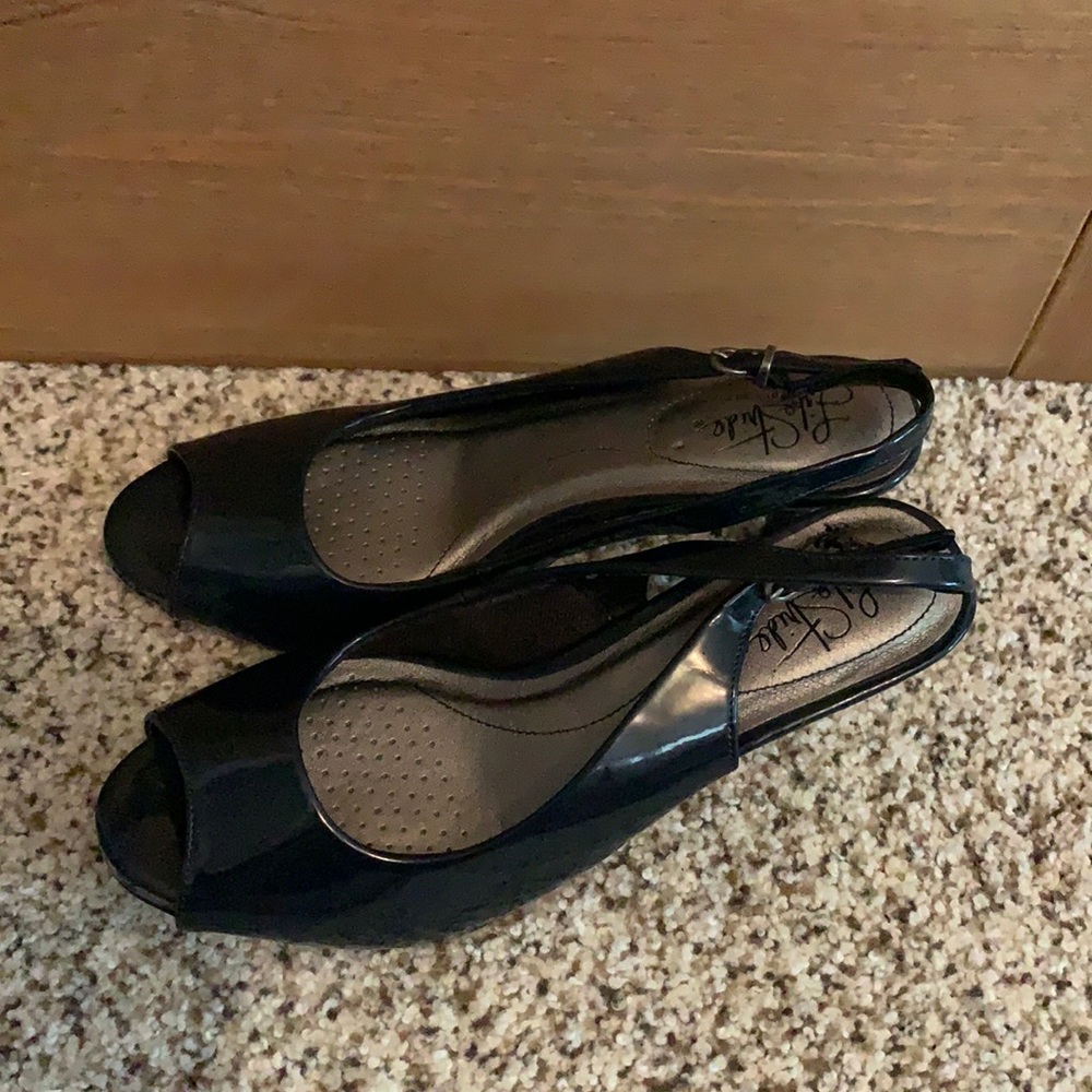 Navy Blue Heels
